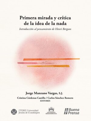 cover image of Primera mirada y crítica de la idea de la nada